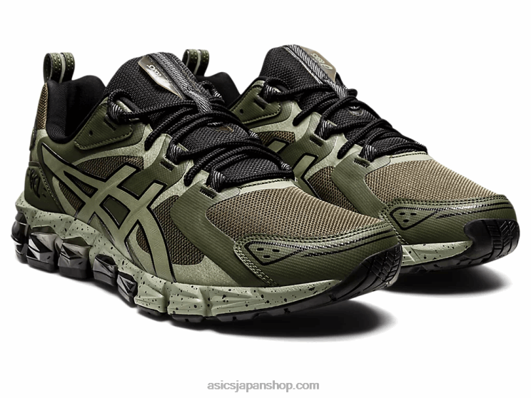 ゲルクォンタム 180 L20V1609Asics オリーブキャンバス/リチェングリーン