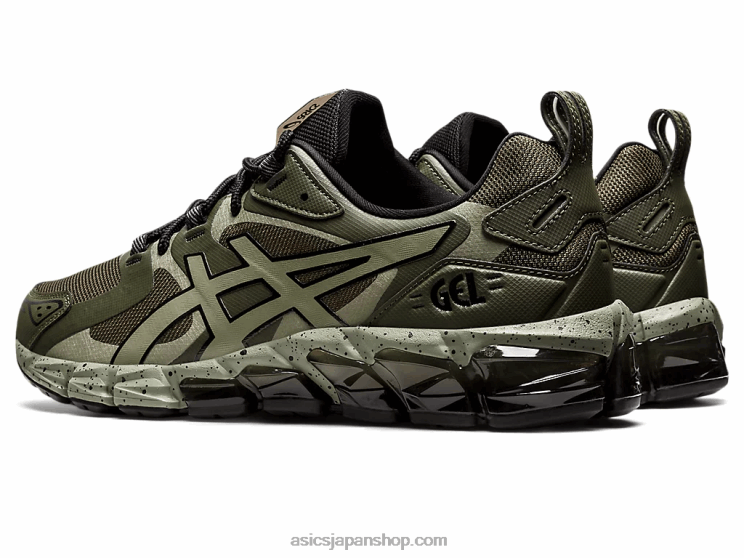 ゲルクォンタム 180 L20V1609Asics オリーブキャンバス/リチェングリーン