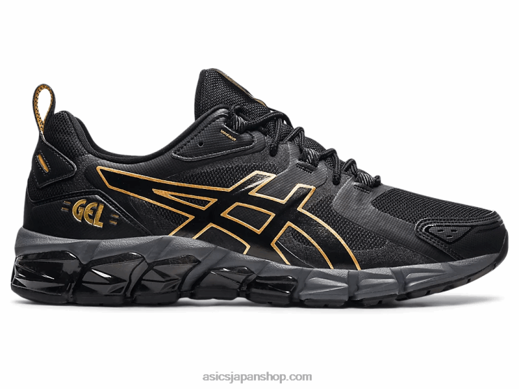 ゲルクォンタム 180 L20V1814Asics ブラック/ピュアゴールド