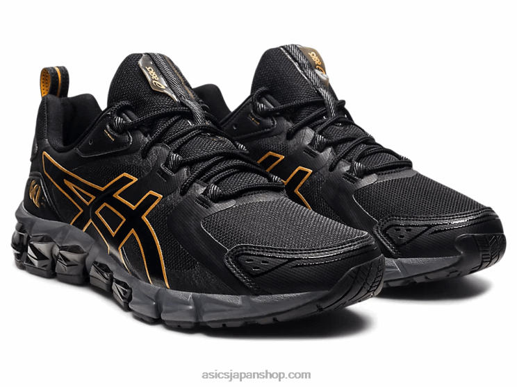 ゲルクォンタム 180 L20V1814Asics ブラック/ピュアゴールド