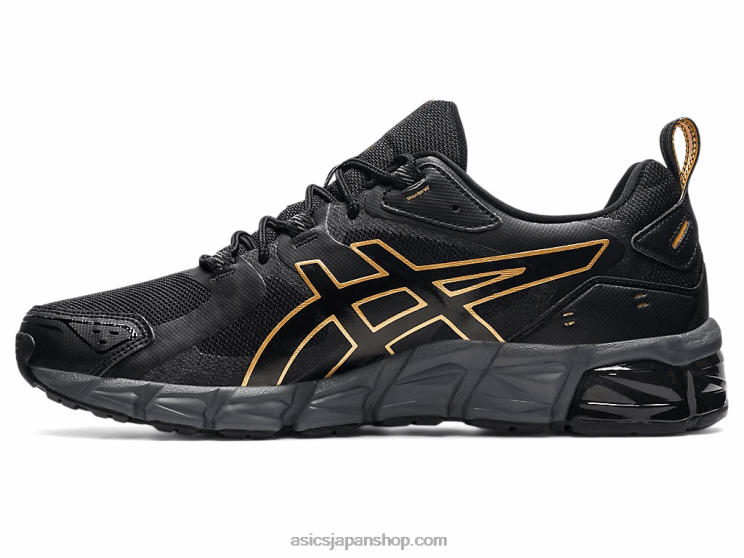 ゲルクォンタム 180 L20V1814Asics ブラック/ピュアゴールド