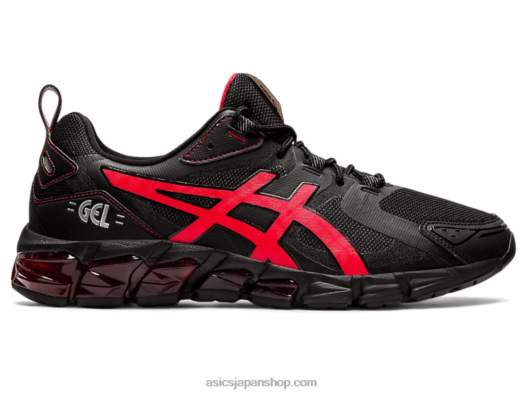 ゲルクォンタム 180 L20V1875Asics ブラック/エレクトリックレッド