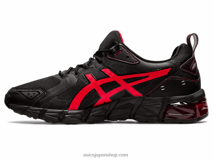 ゲルクォンタム 180 L20V1875Asics ブラック/エレクトリックレッド