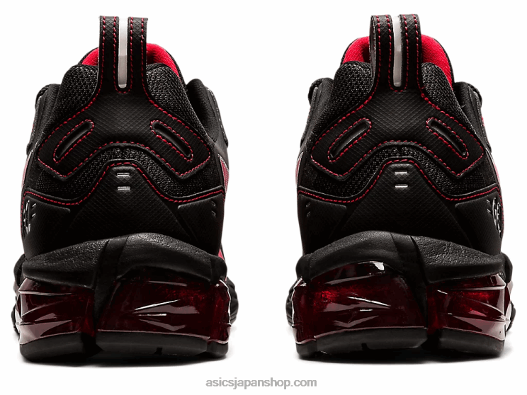 ゲルクォンタム 180 L20V1875Asics ブラック/エレクトリックレッド