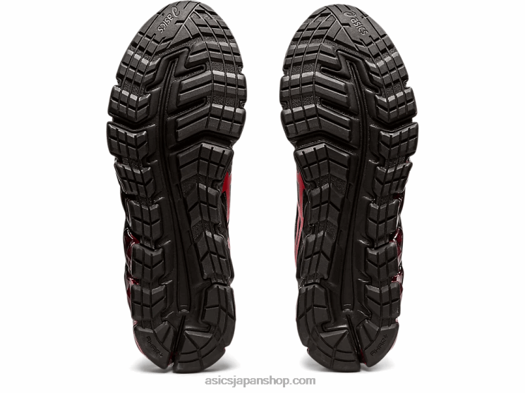 ゲルクォンタム 180 L20V1875Asics ブラック/エレクトリックレッド