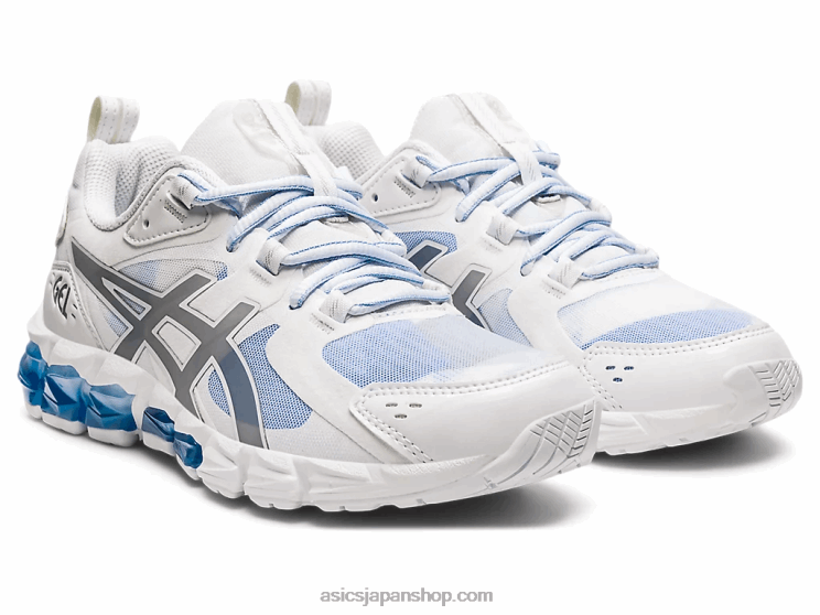 ゲルクォンタム 180 L20V3735Asics ホワイト/ツルニチニチソウブルー