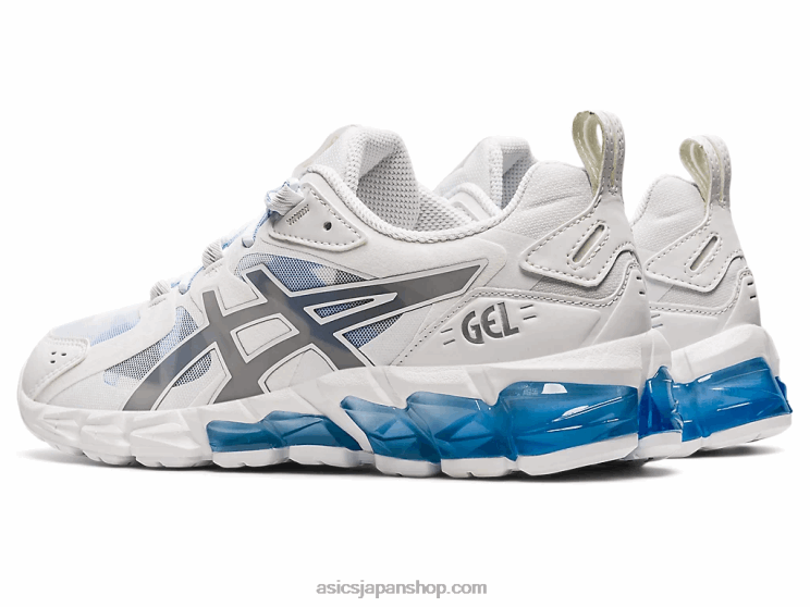 ゲルクォンタム 180 L20V3735Asics ホワイト/ツルニチニチソウブルー