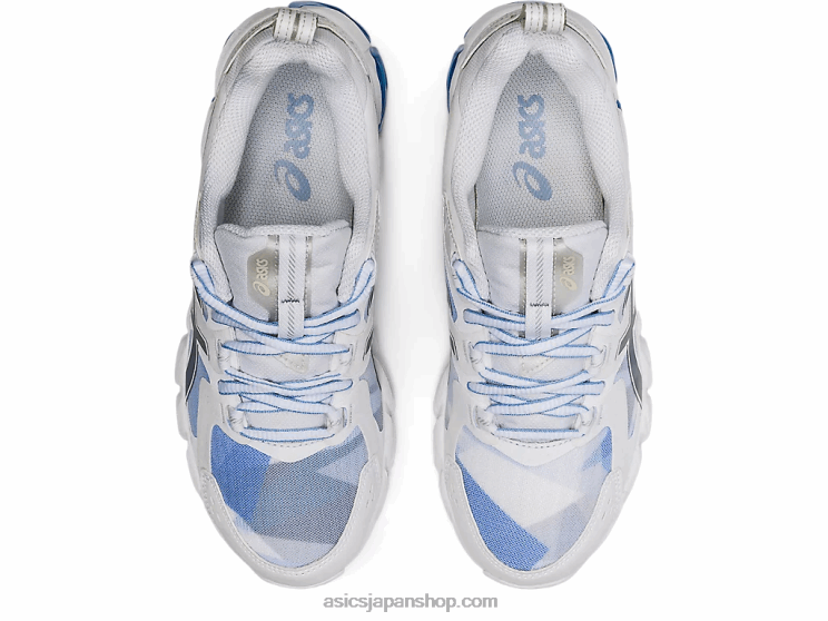 ゲルクォンタム 180 L20V3735Asics ホワイト/ツルニチニチソウブルー