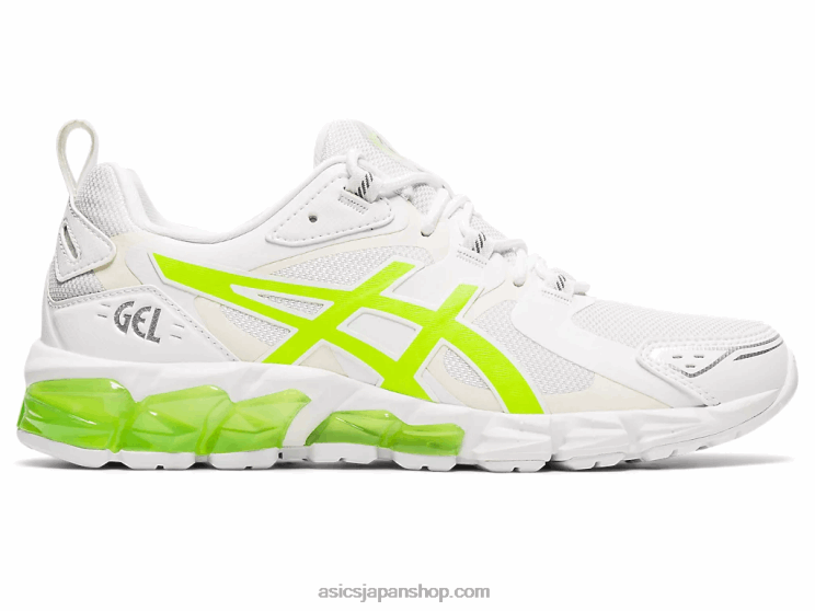ゲルクォンタム 180 L20V4036Asics ホワイト/ハザードグリーン