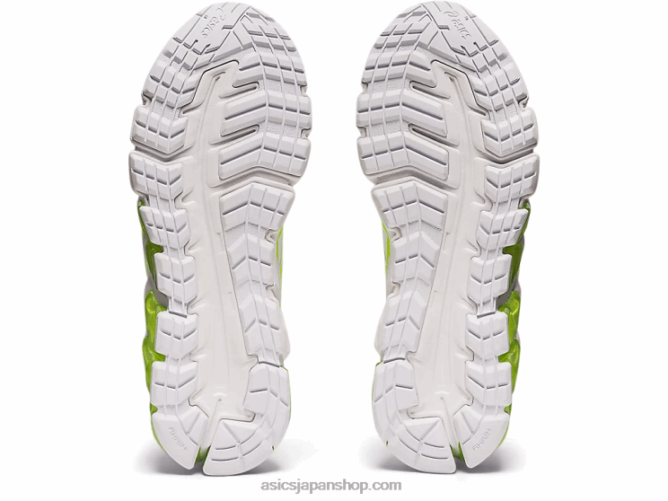 ゲルクォンタム 180 L20V4036Asics ホワイト/ハザードグリーン