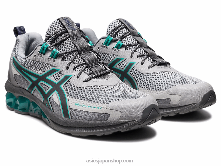 ゲル量子 180 vii L20V114Asics グレイシャーグレー/ウォーターフォール