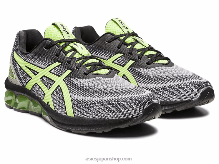 ゲル量子 180 vii L20V126Asics ブラック/ライムグリーン