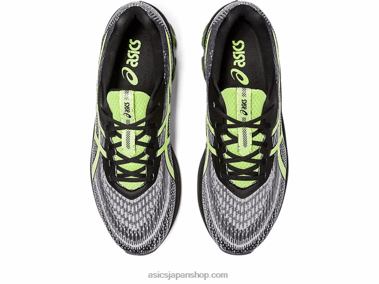 ゲル量子 180 vii L20V126Asics ブラック/ライムグリーン