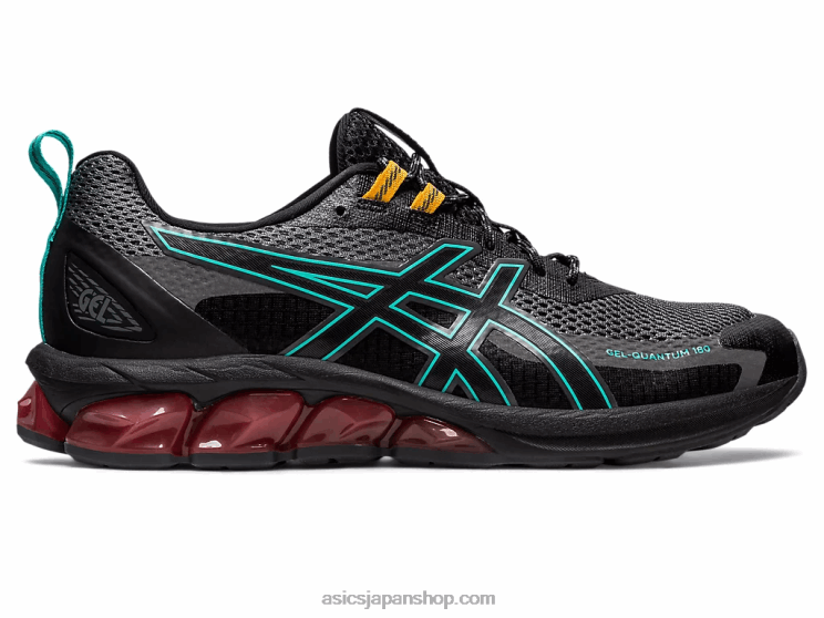 ゲル量子 180 vii L20V131Asics スチールグレー/ブラック