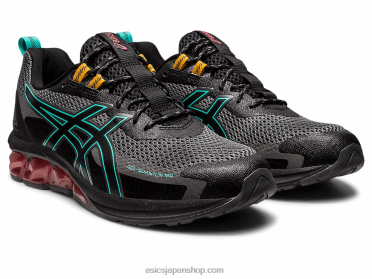 ゲル量子 180 vii L20V131Asics スチールグレー/ブラック