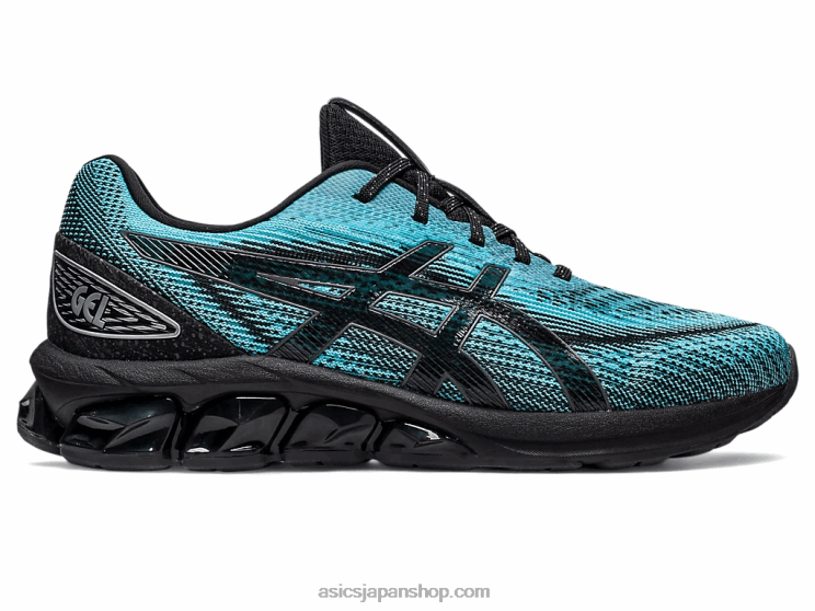 ゲル量子 180 vii L20V132Asics 明るいシアン/ブラック
