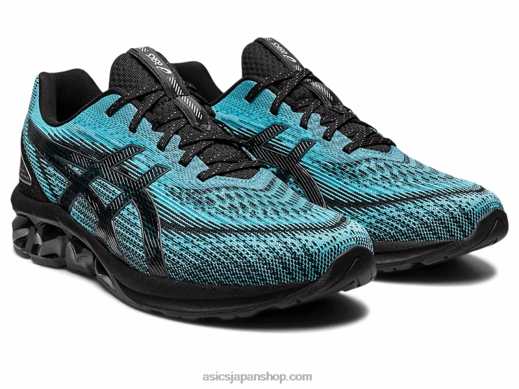 ゲル量子 180 vii L20V132Asics 明るいシアン/ブラック