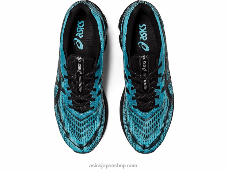 ゲル量子 180 vii L20V132Asics 明るいシアン/ブラック