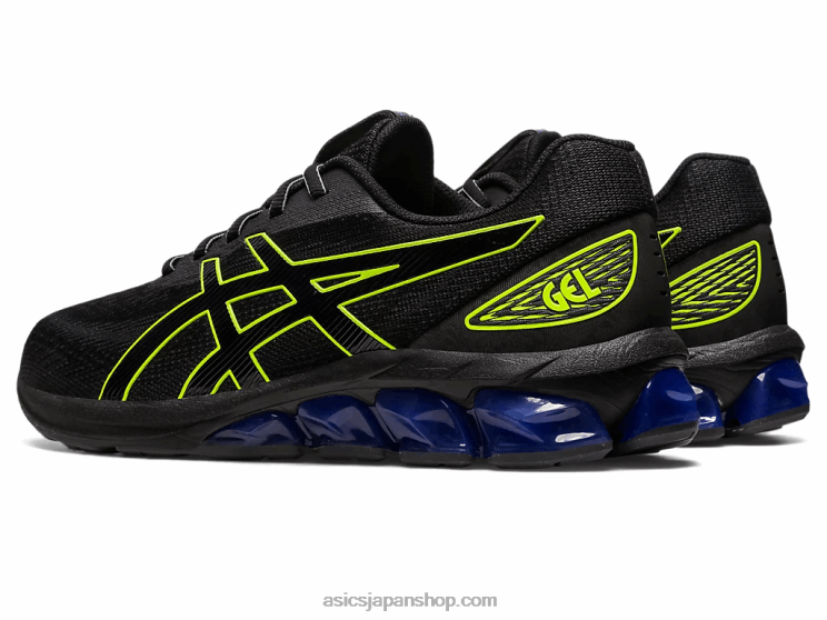 ゲル量子 180 vii L20V224Asics ブラック/セーフティイエロー