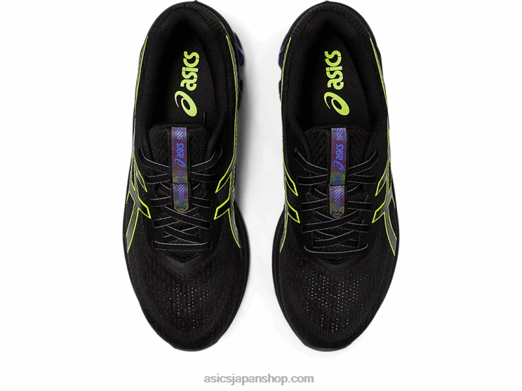 ゲル量子 180 vii L20V224Asics ブラック/セーフティイエロー