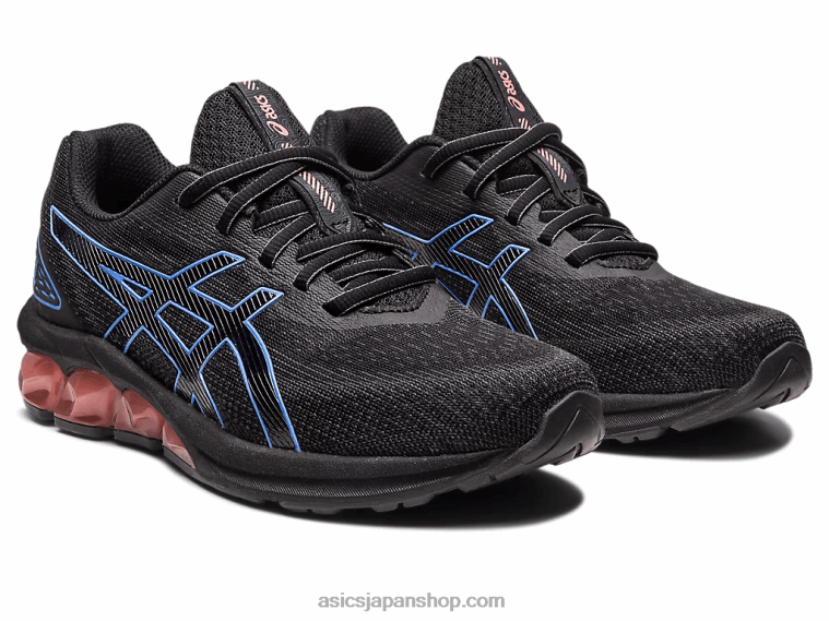ゲル量子 180 vii L20V2336 Asicsブラック/ツルニチニチソウブルー