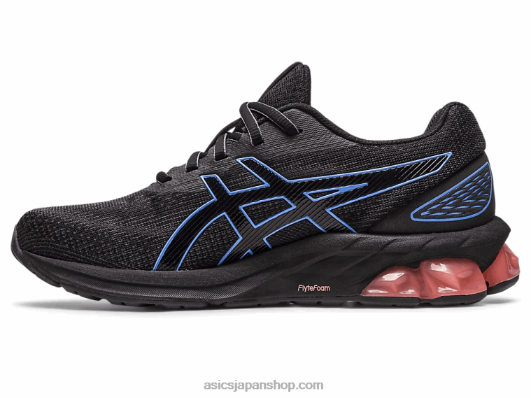 ゲル量子 180 vii L20V2336 Asicsブラック/ツルニチニチソウブルー