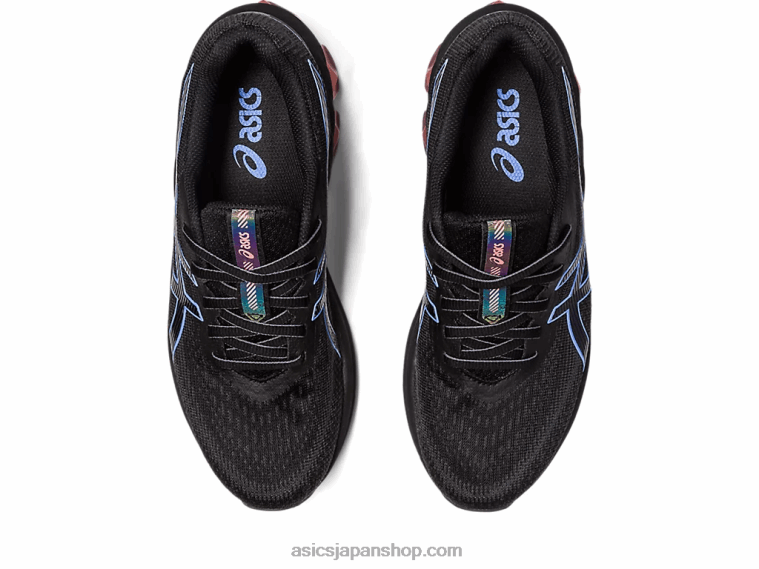 ゲル量子 180 vii L20V2336 Asicsブラック/ツルニチニチソウブルー