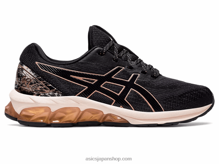 ゲル量子 180 vii L20V2908Asics ブラック/ローズゴールド