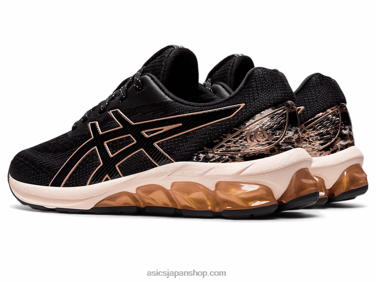 ゲル量子 180 vii L20V2908Asics ブラック/ローズゴールド