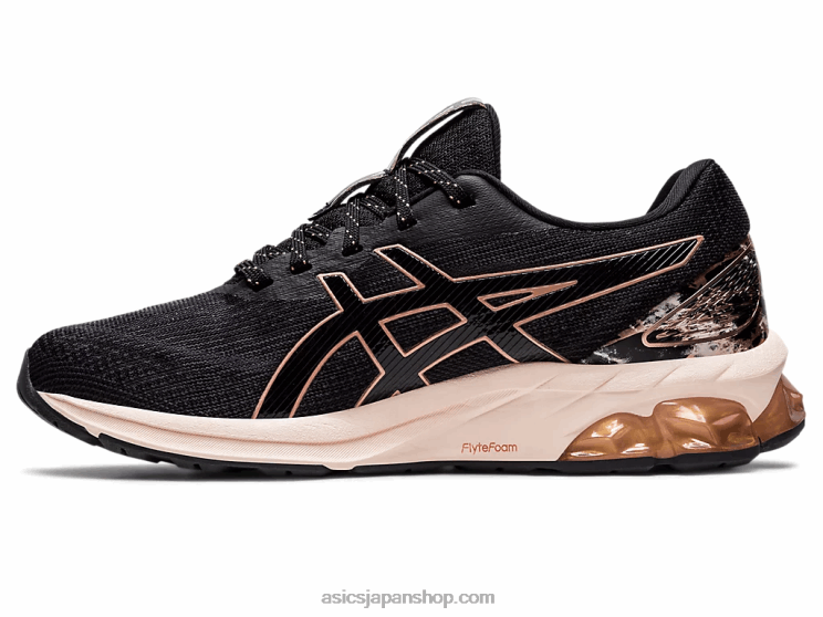 ゲル量子 180 vii L20V2908Asics ブラック/ローズゴールド