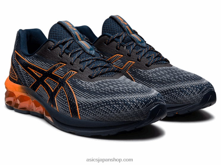 ゲル量子 180 vii L20V733Asics フレンチブルー/ラバオレンジ