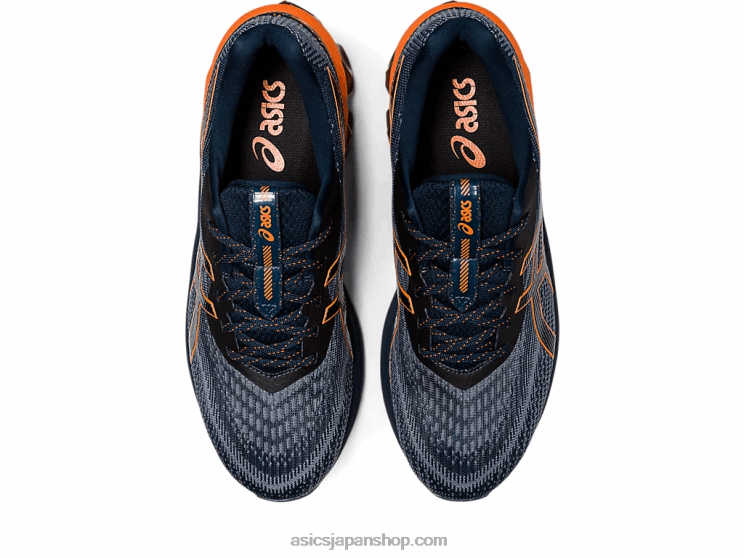 ゲル量子 180 vii L20V733Asics フレンチブルー/ラバオレンジ