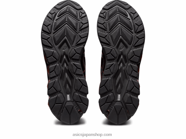 ゲル量子 180 vii L20V742Asics 黒/赤の警告