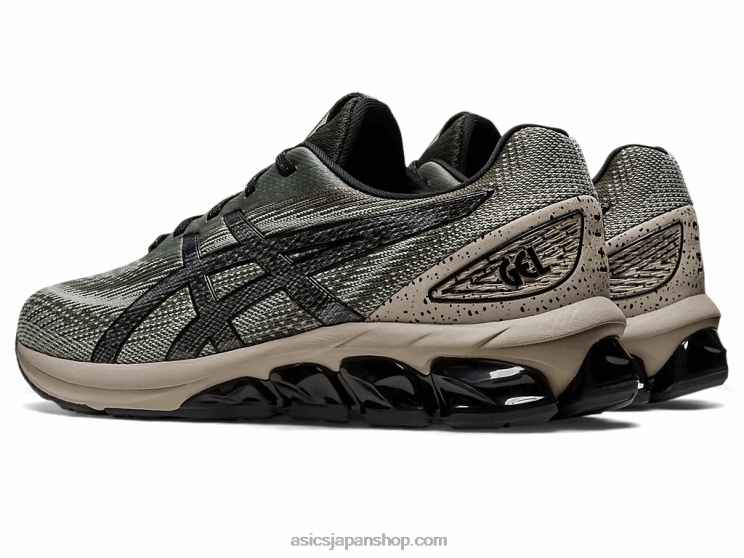 ゲル量子 180 vii L20V751Asics リシェングリーン/オリーブキャンバス