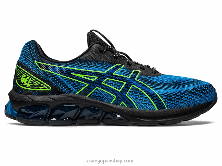 ゲル量子 180 vii L20V815Asics ブラック/ディレクトワールブルー