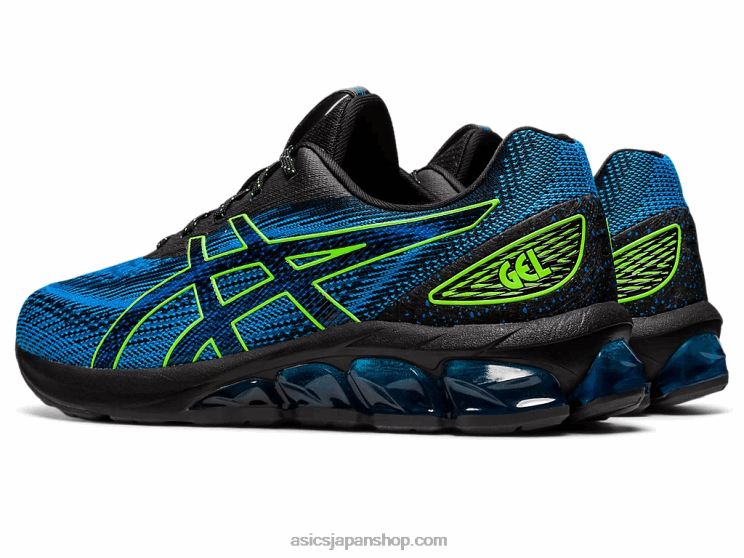 ゲル量子 180 vii L20V815Asics ブラック/ディレクトワールブルー