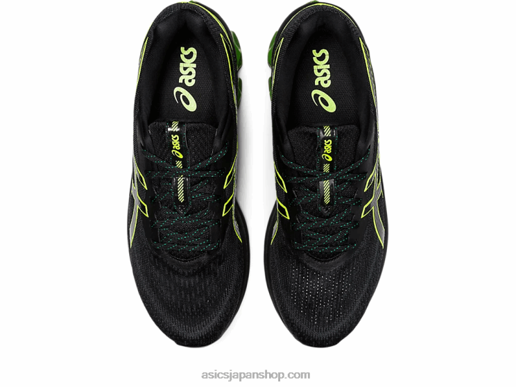 ゲル量子 180 vii L20V816Asics ブラック/セーフティイエロー