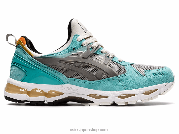 ゲルカヤノトレーナー21 L20V1545Asics ティール/ピュアシルバー