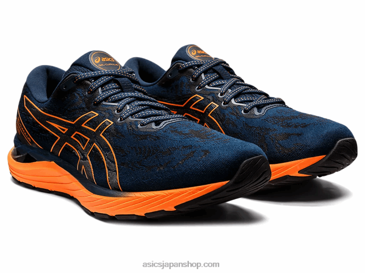 ゲル卵丘 23 L20V1590Asics フレンチブルー/ショッキングオレンジ