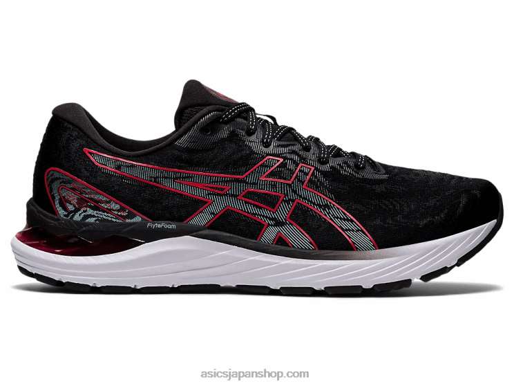 ゲル卵丘 23 L20V1853Asics ブラック/エレクトリックレッド