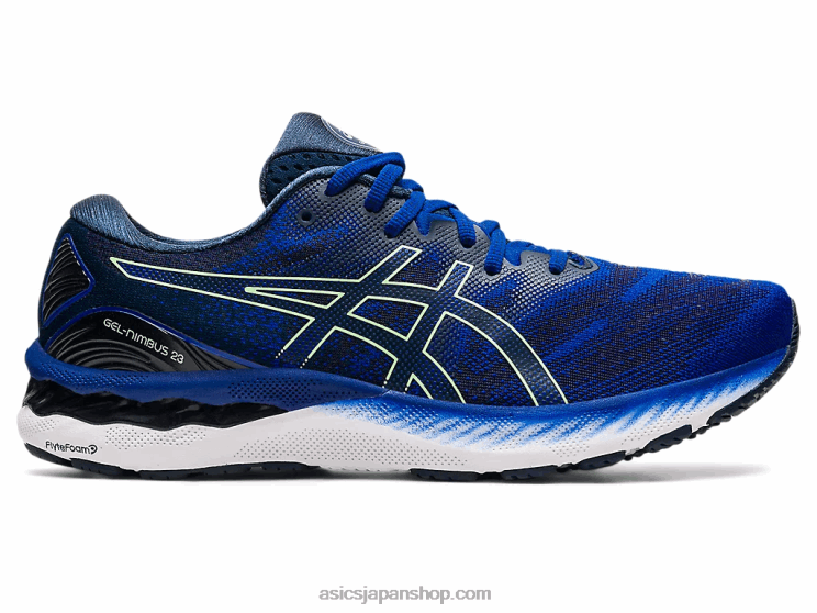 ゲルニンバス 23 L20V1854Asics モナコブルー/ブライトライム