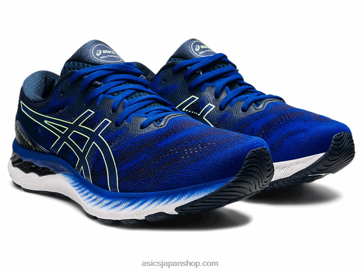 ゲルニンバス 23 L20V1854Asics モナコブルー/ブライトライム