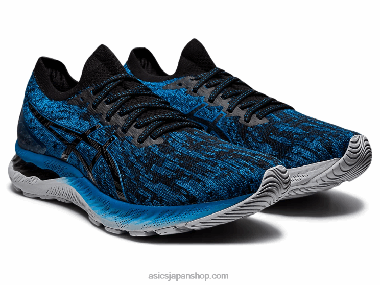 ゲルニンバス 23 ニット L20V1895Asics リボーンブルー/ブラック