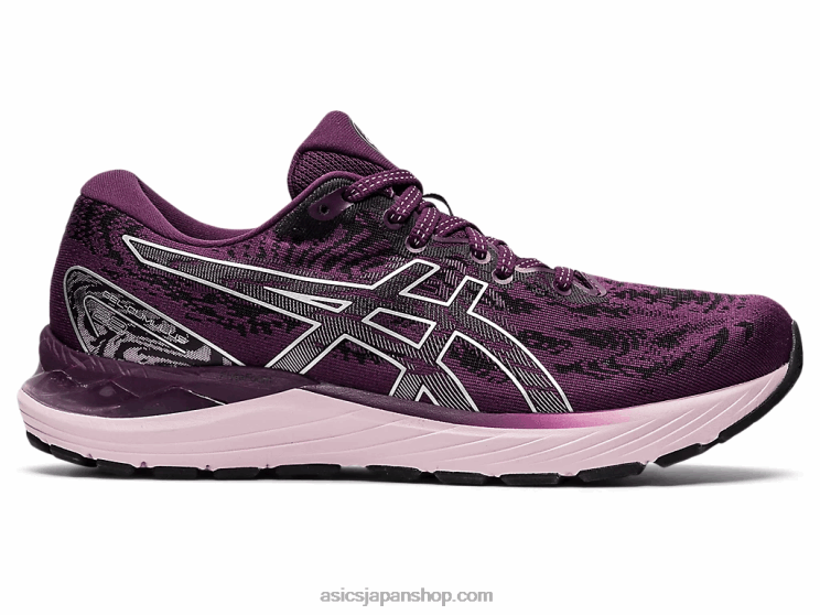 ゲル卵丘 23 L20V3551Asics ディーププラム/ピュアシルバー