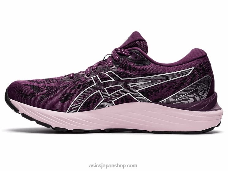 ゲル卵丘 23 L20V3551Asics ディーププラム/ピュアシルバー