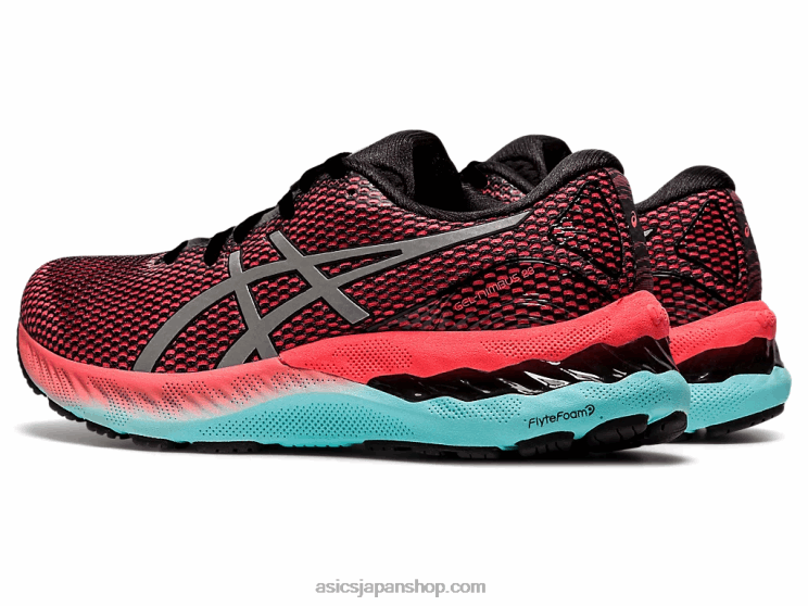 ゲルニンバス 23 ライトショー L20V3743Asics ブラック/ピュアシルバー