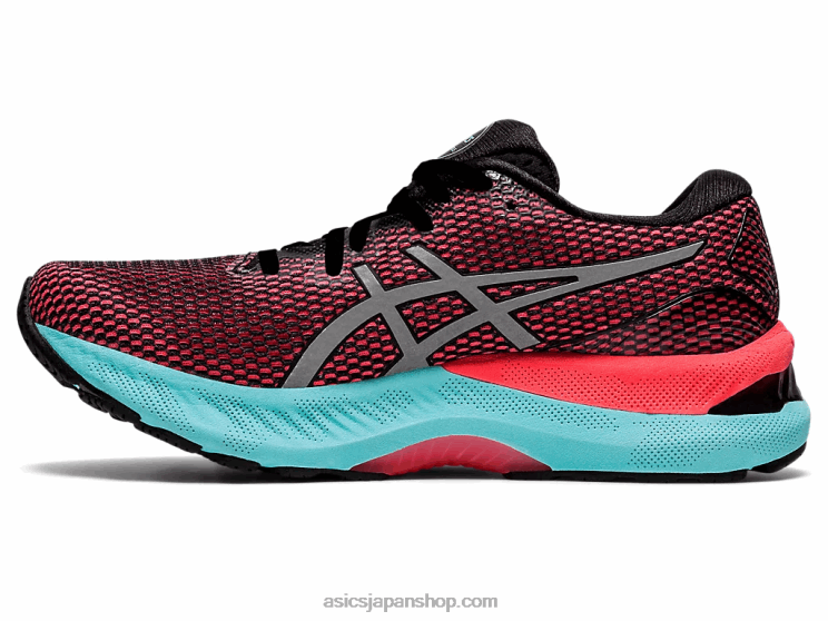 ゲルニンバス 23 ライトショー L20V3743Asics ブラック/ピュアシルバー