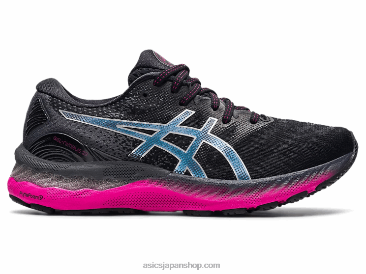 ゲルニンバス 23 L20V3874Asics ブラック/ピュアシルバー