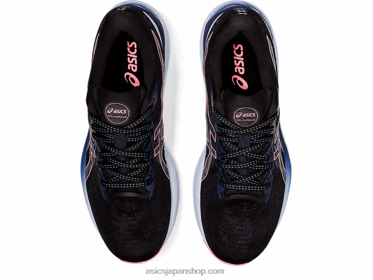 ゲル卵丘 23 L20V3886Asics ブラック/ブレイジングコーラル