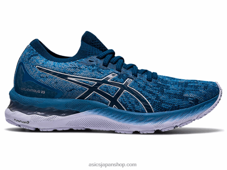 ゲルニンバス 23 ニット L20V3922Asics グレーフロス/マコブルー